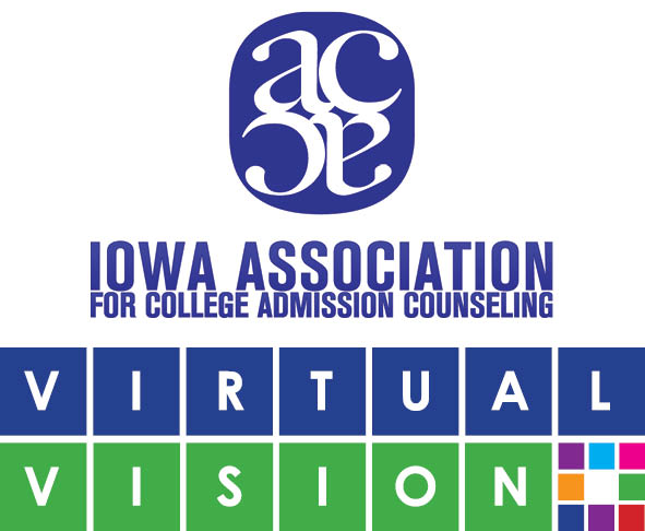 Virtual Vision 2020 Iowa ACAC 2020 Conference Logo